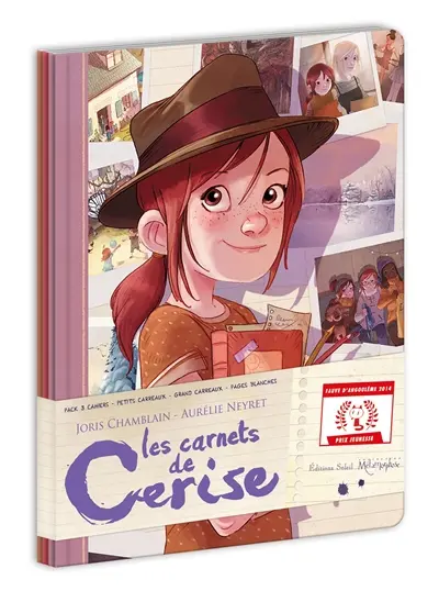 Les carnets de Cerise : pack 3 cahiers