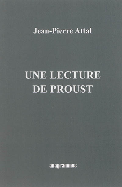 Une lecture de Proust