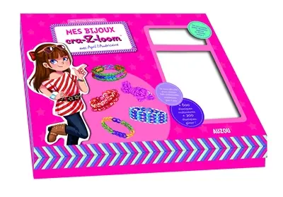 Mes bijoux Cra-Z-Loom avec April l'Américaine