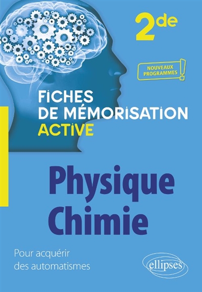 Physique chimie 2de : nouveaux programmes !