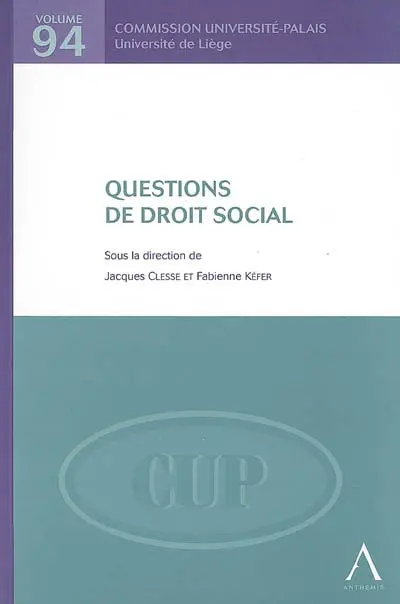 Questions de droit social