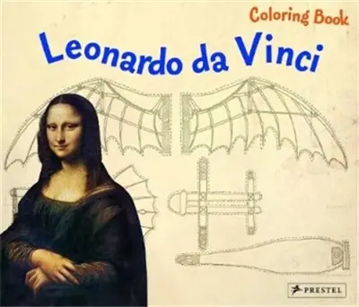 Coloring Book Leonardo da Vinci
