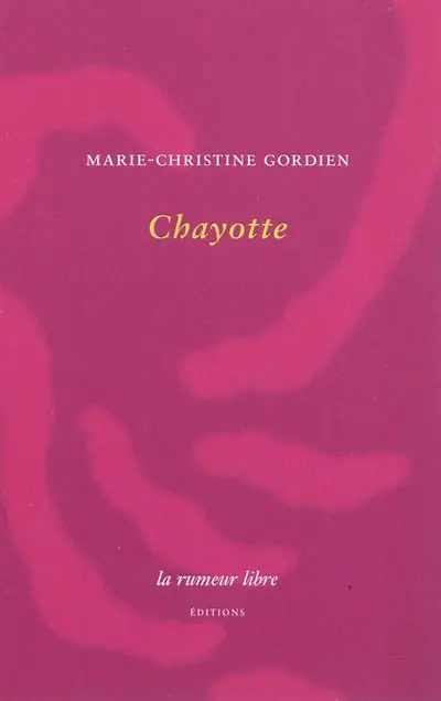 Chayotte. L'apostrophe des côtes. L'inconsistance des pierres