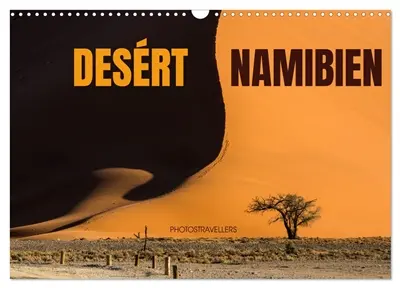 Desért namibien (Calendrier mural 2026 DIN A3 vertical), CALVENDO calendrier mensuel : Des nuances infinies d'orange