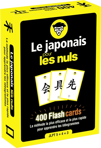 Le japonais pour les nuls : 400 flashcards