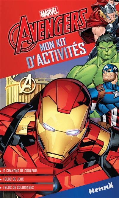 Marvel Avengers : mon kit d'activités