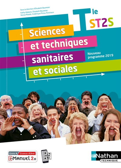 Sciences & techniques sanitaires et sociales, terminale ST2S : nouveau programme 2019