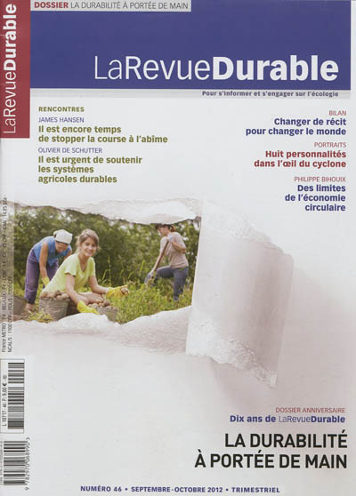 Revue durable (La), n° 46. La durabilité à portée de main