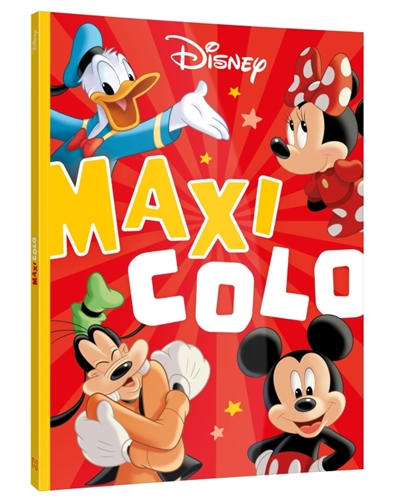 mickey et ses amis : maxi colo : disney