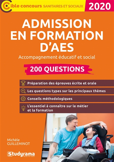 Admission en formation d'AES, accompagnement éducatif et social, 2020 : 200 questions