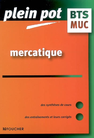 Mercatique : management de l'unité commerciale