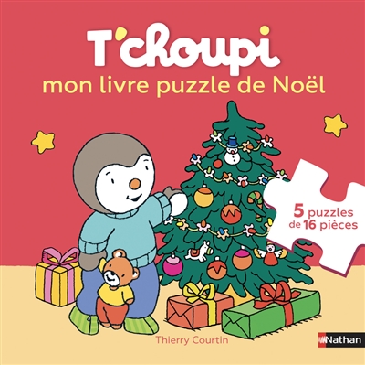T'choupi : mon livre-puzzle de Noël