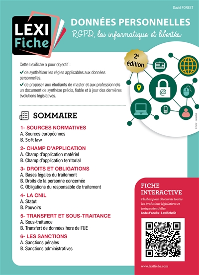 Données personnelles :...