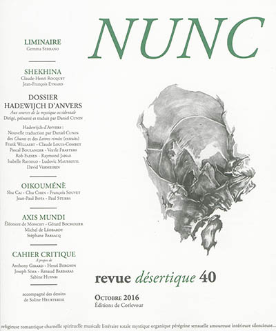 Nunc, n° 40. Hadewijch d'Anvers
