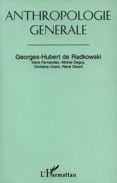 Anthropologie générale