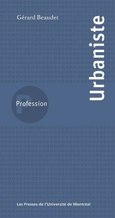 Profession, urbaniste