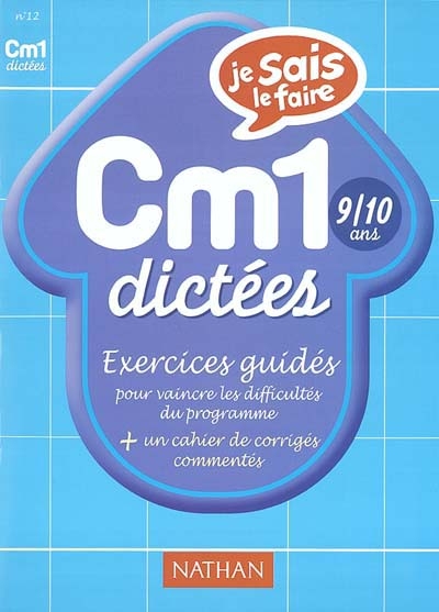 Dictées CM1 : exercices
