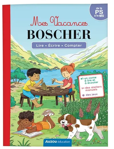 Mes vacances Boscher : lire, écrire, compter : de la PS à la MS