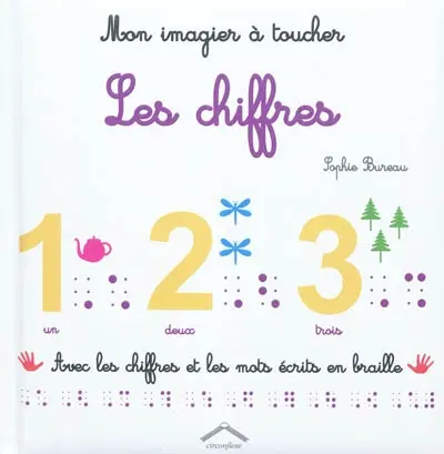 Mon imagier à toucher : les chiffres