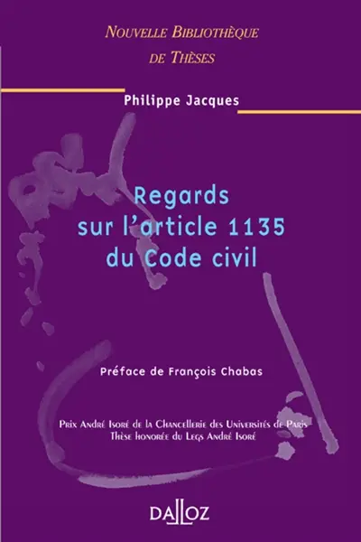 Regards sur l'article 1135 du Code civil