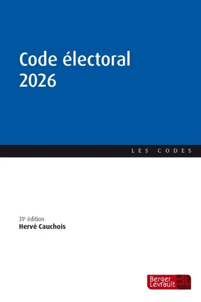 Code électoral 2026 Code électoral 2026