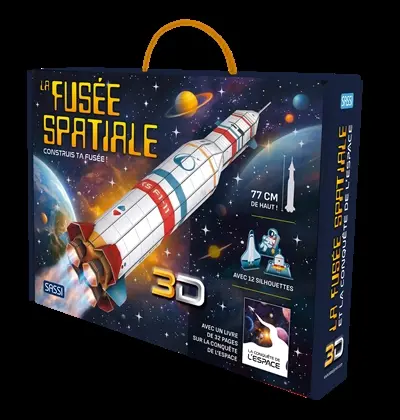 La fusée spatiale 3D : construis ta fusée !