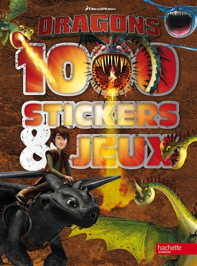 Dragons : 1.000 stickers & jeux