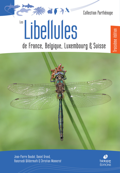 Les libellules de France, Belgique, Luxembourg et Suisse