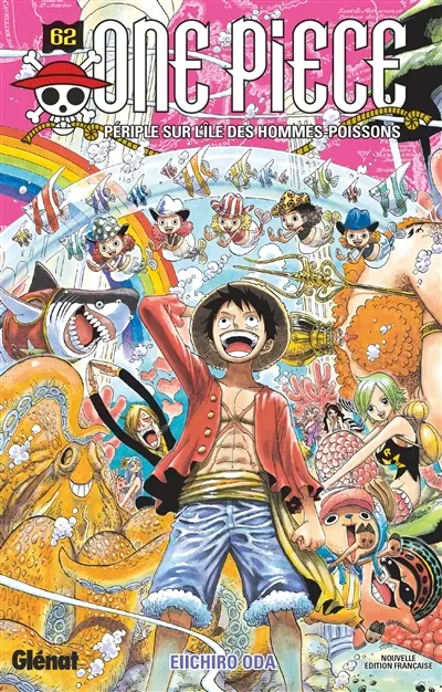 One Piece : édition originale. Vol. 62. Périple sur l'île des hommes-poissons