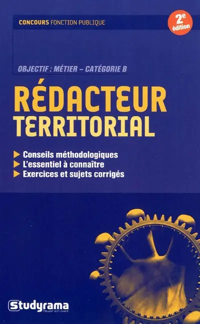 Rédacteur territorial : objectif métier, catégorie B