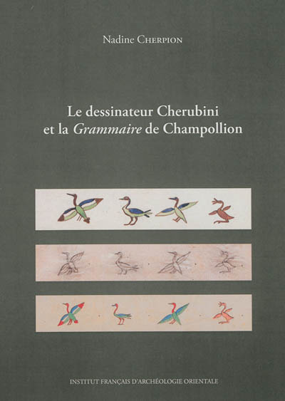 Le dessinateur Cherubini et la Grammaire de Champollion