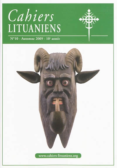 Cahiers lituaniens, n° 10