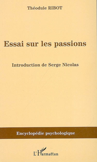 Essais sur les passions (1907)