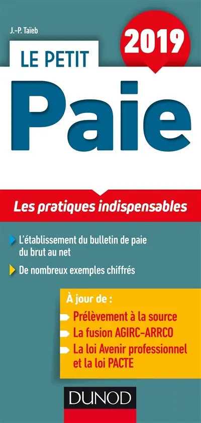 Le petit paie 2019 : les pratiques indispensables