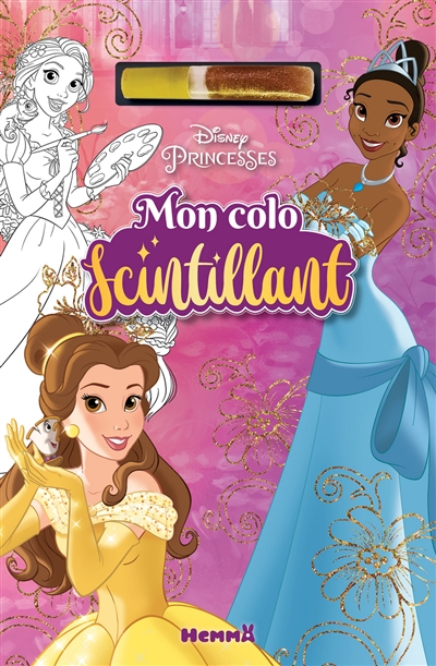 disney princesses : mon colo scintillant