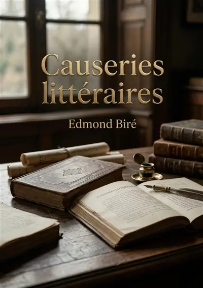 Causeries littéraires : Réflexions littéraires sur des sujets variés, offrant un aperçu de la pensée critique du XIXe siècle.
