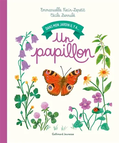 Dans mon jardin, il y a.... Un papillon
