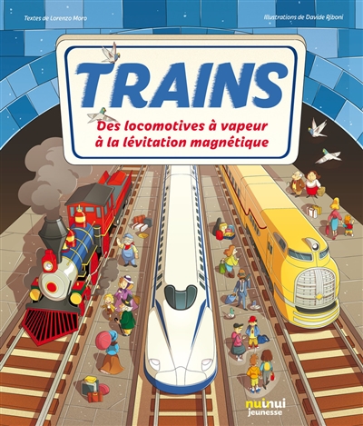 trains : des locomotives à vapeur à la sustentation magnétique