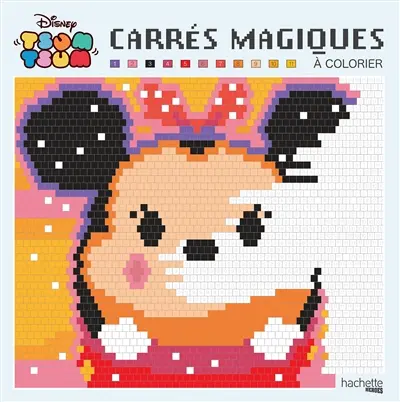 Tsum Tsum : carrés magiques à colorier