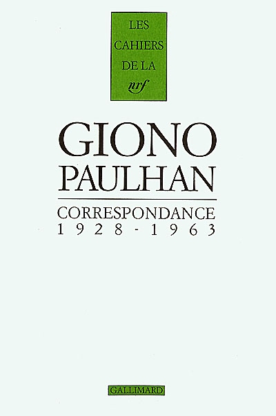 Correspondance 1928-1963