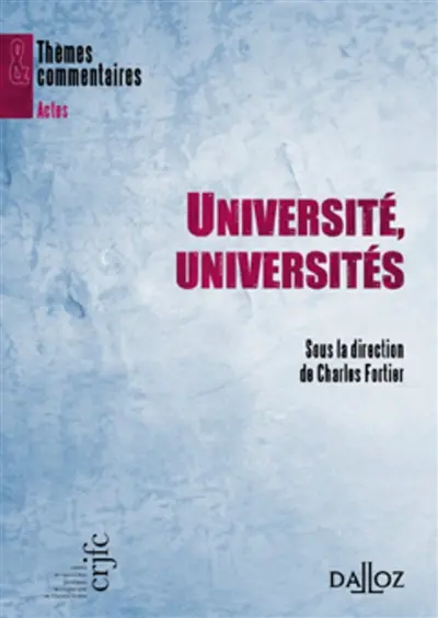 Université, universités