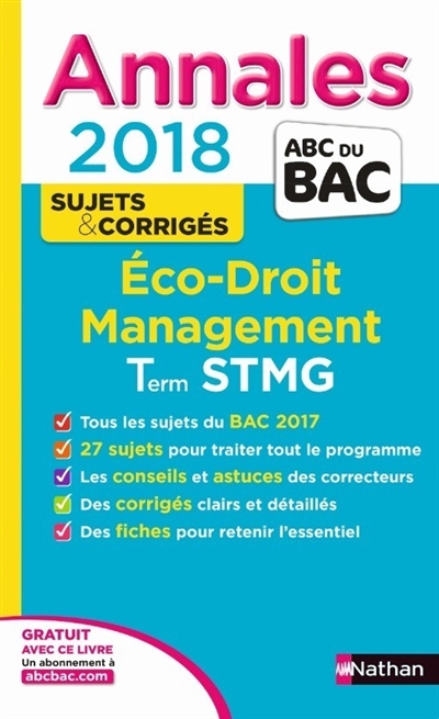 Eco, droit, management...
