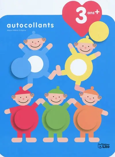 Autocollants, 3 ans +, rouge