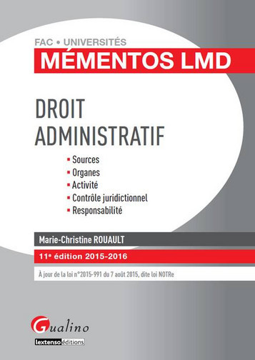 Droit administratif :...