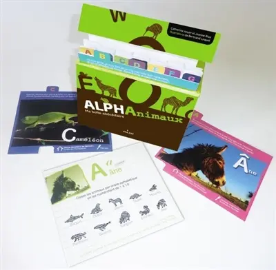 Alphanimaux : ma boîte abécédaire