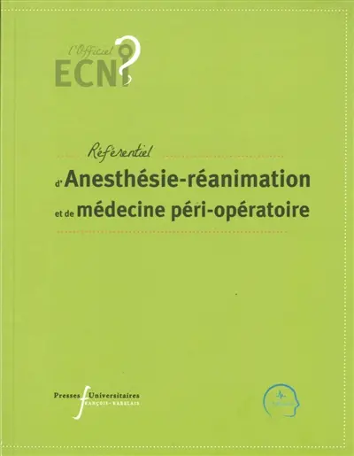 Référentiel d'anesthésie-réanimation et de médecine péri-opératoire