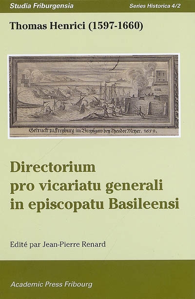 Directorium pro vicariatu generali in episcopatu Basileensi (1634-1642)