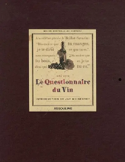 Le questionnaire du vin