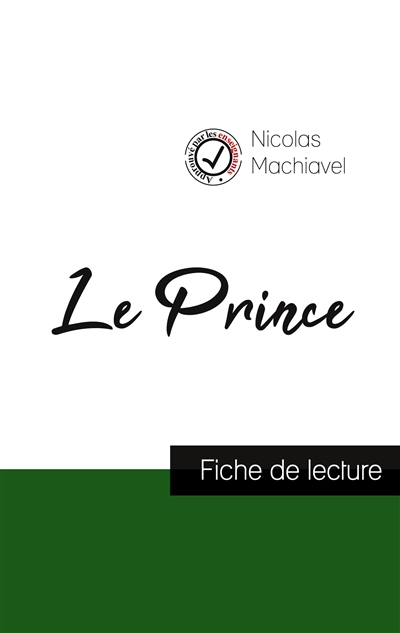 Le Prince de Machiavel...