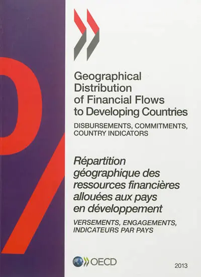 Geographical distribution of financial flows to developing countries : disbursements, commitments, country indicators : 2007-2011. Répartition géographique des ressources financières allouées aux pays en développement : versements, engagements, indicateurs par pays : 2007-2011